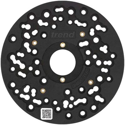 Trend 180Mm Universal Plunge Router Sub-Base Pk 1 UNIBASE/180