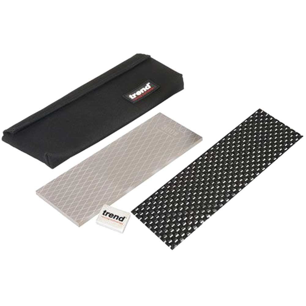 Trend Classic Pro Stone Fine/Coarse 8in X 3in Inch Double-Sided Pk 1 DWS/CP8/FC/A - Image 1