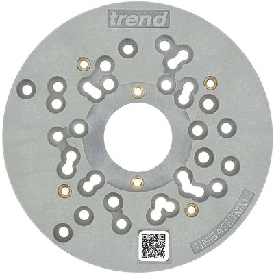 Trend 150Mm Universal Trim Router Sub-Base Pk 1 UNIBASE/TRIM