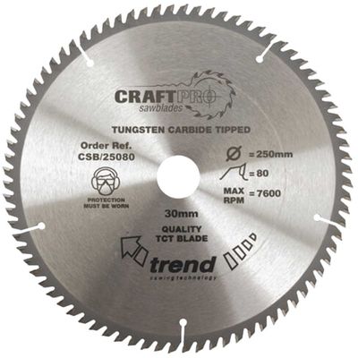 Trend Craft Saw Blade 315Mm X 72 Teeth X 30Mm Pk 1 CSB/31572