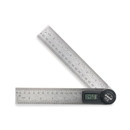 Trend Digital Angle Rule - 360 Degree Angle Range For Measuring And Marking Bevels Mitres And Slopes - Uk Sale Only Pk 1 DAR/200 - Image 1
