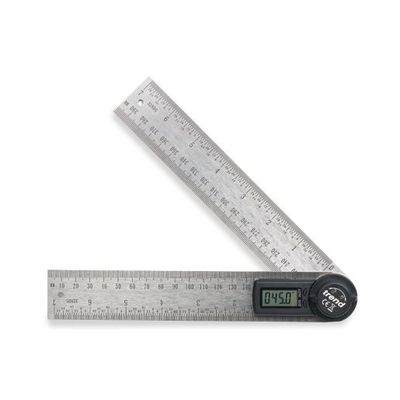 Trend Digital Angle Rule - 360 Degree Angle Range For Measuring And Marking Bevels Mitres And Slopes - Uk Sale Only Pk 1 DAR/200