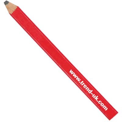 Trend Carpenters Pencils Red Medium 3 Pack Pack 1 PENCIL/CR/3