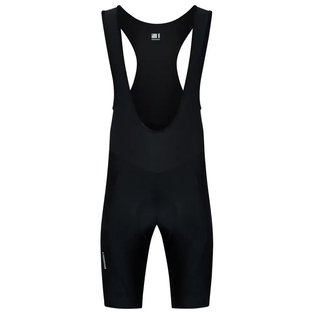 Madison Sportive Road Bib Shorts with Pad Black - Image 1