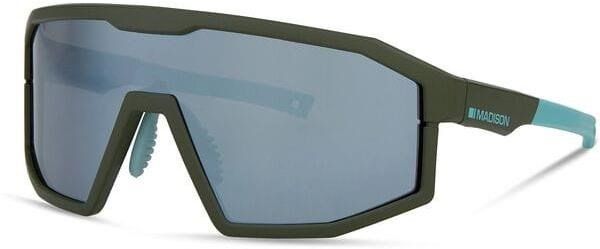 Madison Enigma Sunglasses 3 Lens Pack - Olive Frame / Smoke Mirror / Amber / Clear Lens