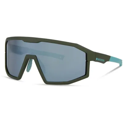 Madison Enigma Sunglasses 3 Lens Pack - Olive Frame / Smoke Mirror / Amber / Clear Lens - Thumbnail 2