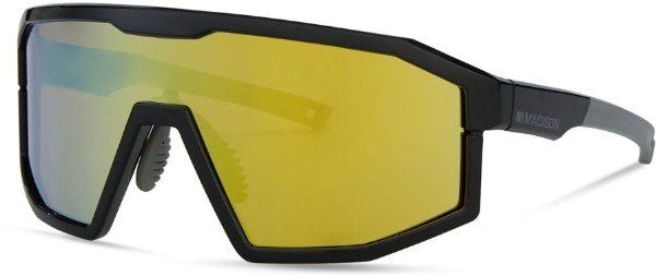 Madison Enigma Sunglasses - Black Frame / Bronze Mirror Lens