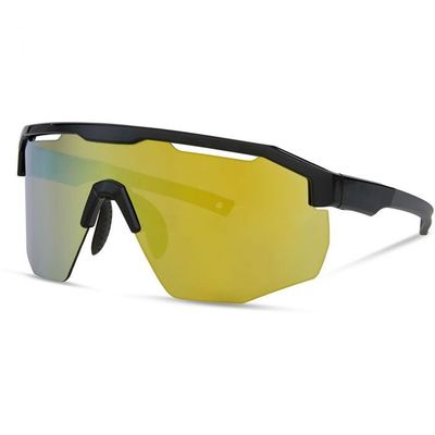 Madison Cipher Sunglasses 3 Lens Pack - Black Frame / Bronze Mirror / Amber / Clear Lens