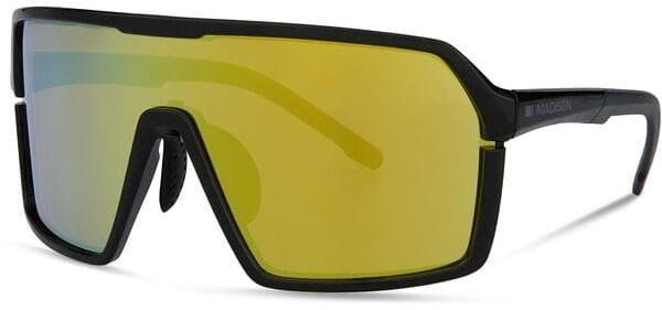 Madison Crypto Sunglasses 3 Lens Pack - Black Frame / Bronze Mirror / Amber / Clear Lens