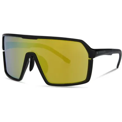 Madison Crypto Sunglasses 3 Lens Pack - Black Frame / Bronze Mirror / Amber / Clear Lens - Thumbnail 2