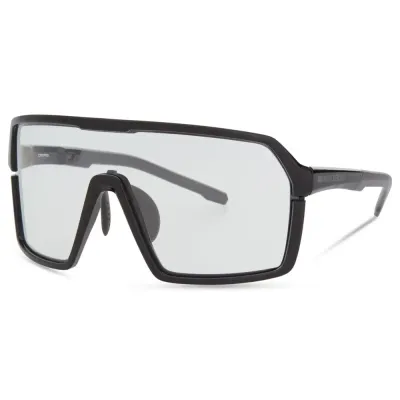 Madison Crypto Sunglasses - Gloss Black Frame / Clear Lens - Thumbnail 2