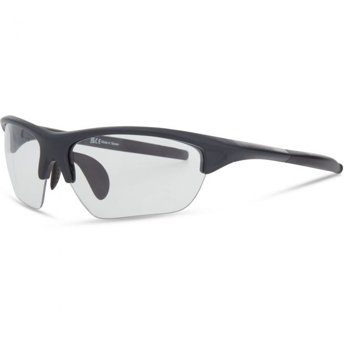 Madison Mission II Sunglasses - Matt Dark Grey Frame / Clear Lens - Image 1