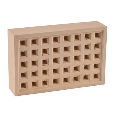 Hepworth Beige Clay Square Hole Airbrick - YA14B, Size: 215x140mm