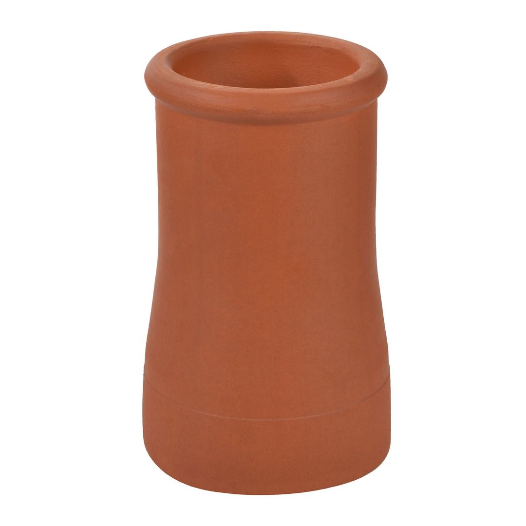 Hepworth Chimney Pot Roll Top Red 450mm YM19R - Image 1