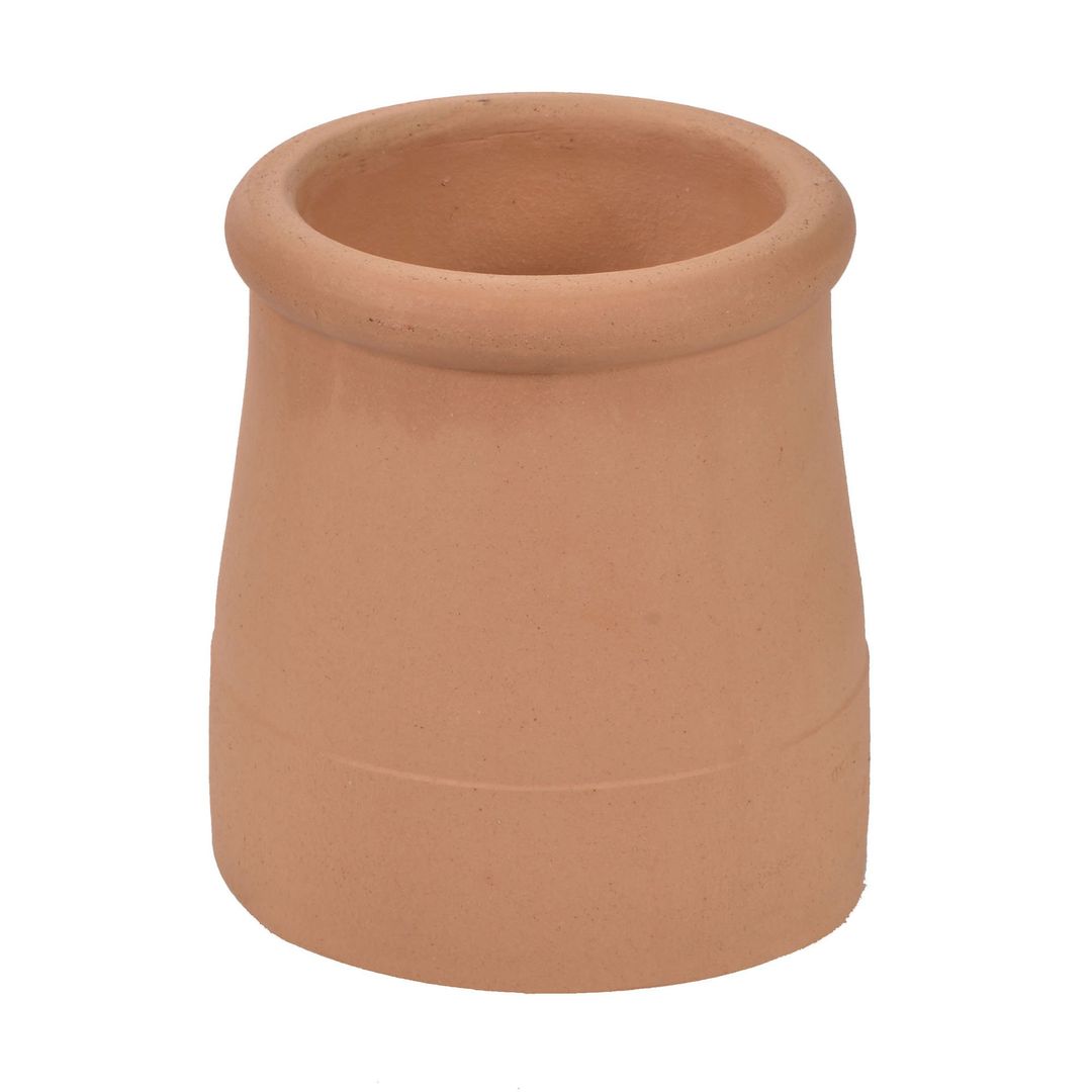 Hepworth Chimney Pot Roll Top Buff 300mm YM17B - Image 1