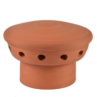 Hepworth Terracotta Ventilation Terminal Flue Vent Red 180mm