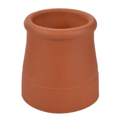 Hepworth Terracotta Chimney Pot Roll Top Red 300mm