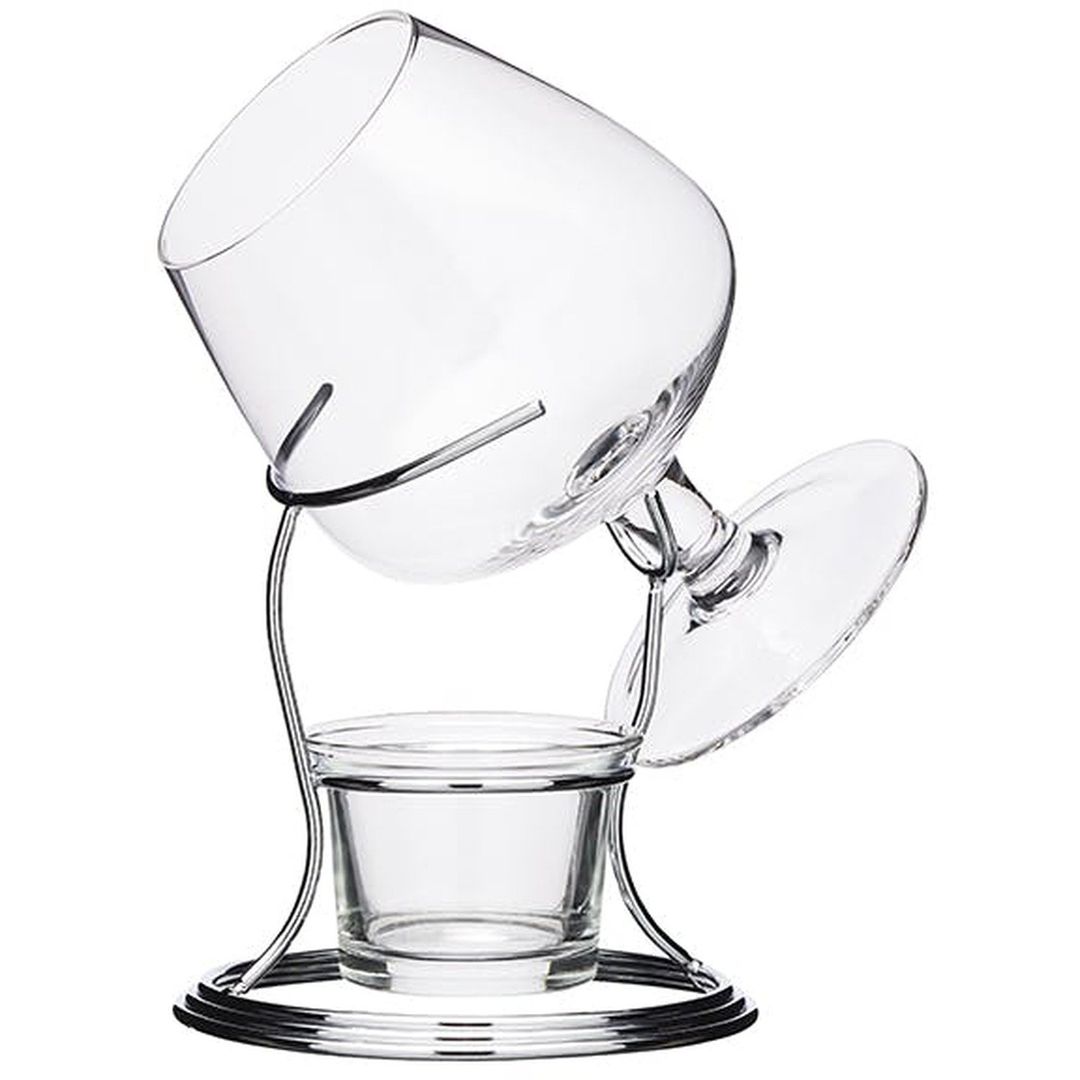 BarCraft Brandy and Cognac Warmer Gift Set - Image 1