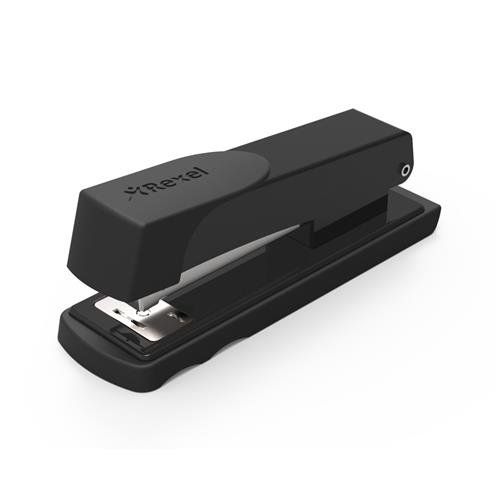Rexel Meteor Half Strip Stapler Black - Image 1