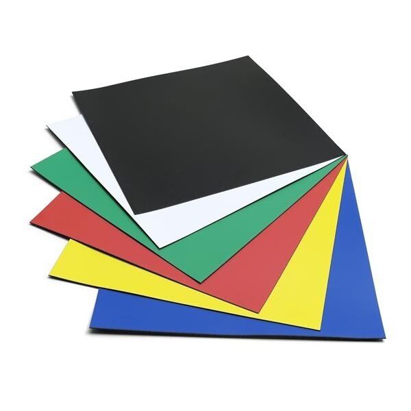 Nobo Magnetic Squares 150x150mm Assorted Colours (6) - Image 1