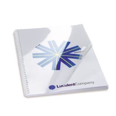 GBC Binding Cover HiClear PVC A4 250 Micron Super Clear - Image 1