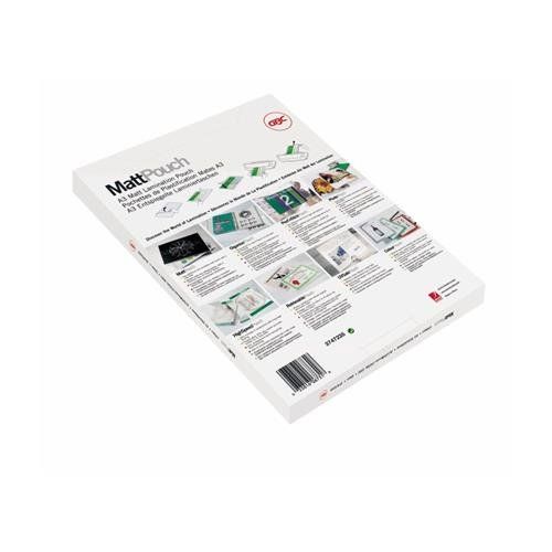 GBC Lamination Pouch A3 Matt 150 Micron - Image 1