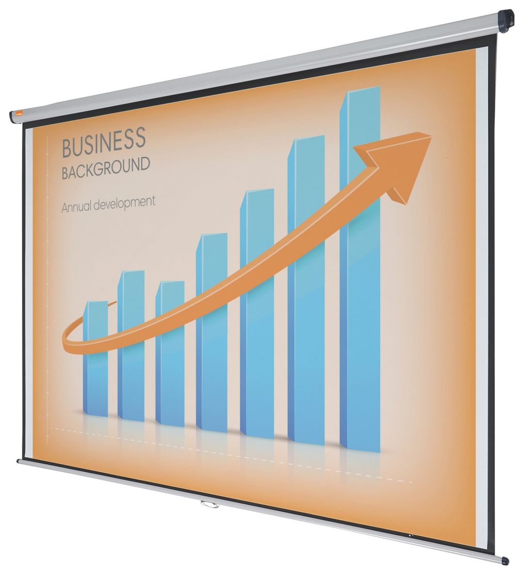 Nobo Projection Screen Wall Mounted 2400x1813mm - Image 1