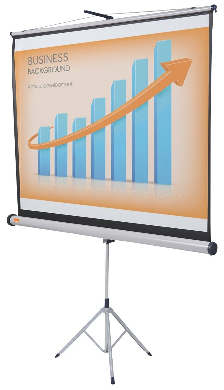 Nobo Projection Screen Tripod 1500x1138mm 4:3 - Image 1
