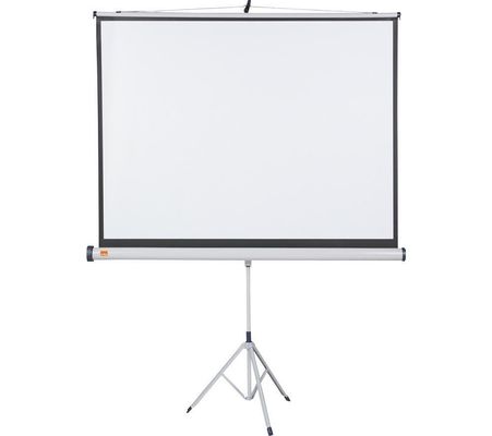 NOBO 1450 x 906 mm Tripod Projector Screen, Silver/Grey