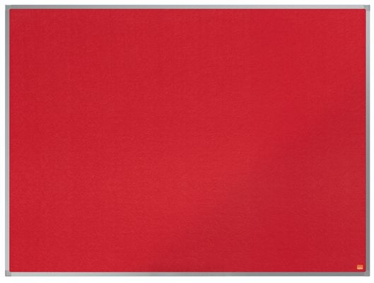 Nobo Basic insert notice board Red Aluminium