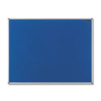 Nobo Basic Fixed bulletin board Blue Felt - Thumbnail 2