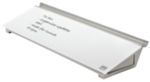Nobo Desktop Whiteboard Pad With Dry Erase Glass Surface 45.8x15.4cm - Image 1