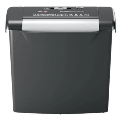 Rexel S206 paper shredder Strip shredding 22 cm Black. Silver - Image 1