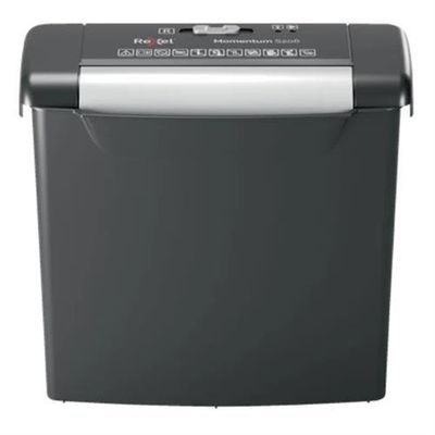 Rexel S206 paper shredder Strip shredding 22 cm Black. Silver