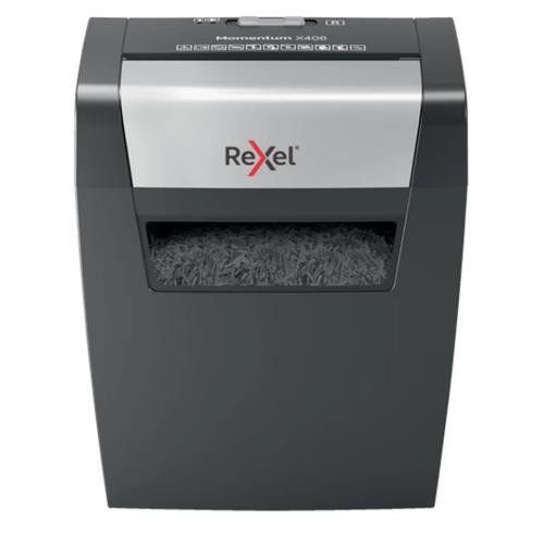 REXEL Momentum X406 Cross Cut Paper Shredder - Image 1