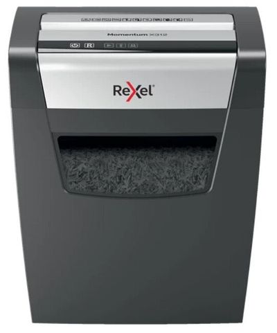 Rexel X312 paper shredder Cross shredding 22 cm Black. Silver