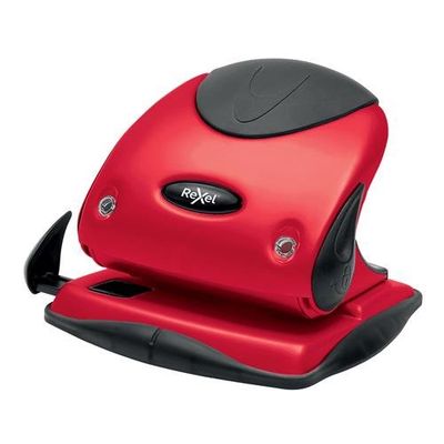 Rexel P225 hole punch 25 sheets Red