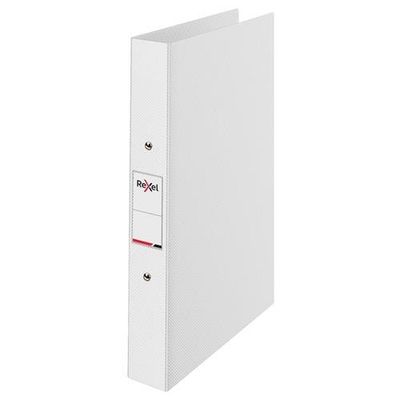 Rexel Ringbinder Choices A4 25mm 2 O-Ring White (Pack 10) - 2115565