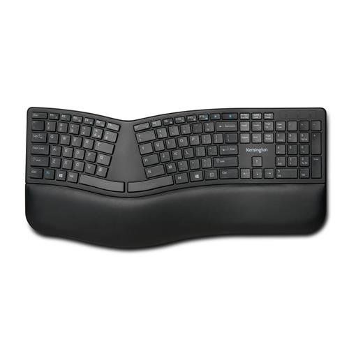 Kensington Pro Fit Ergo Wireless Keyboard (Black) - Image 1