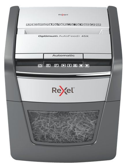 REXEL Optimum Autofeed 2020045X Cross Cut Paper Shredder - Image 1