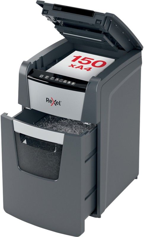REXEL Optimum AutoFeed 150M Micro Cut Paper Shredder - Image 1