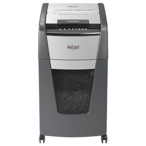REXEL Optimum AutoFeed 225M Micro Cut Paper Shredder - Image 1