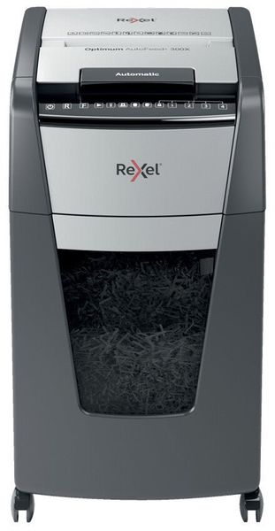 REXEL Optimum AutoFeed 300X Cross Cut Paper Shredder