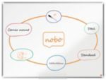 Nobo Premium Plus Steel Magnetic Whiteboard 1200x900mm