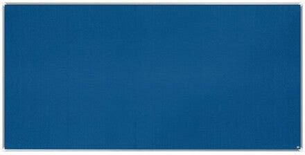 Nobo Premium Plus Felt Notice Board 2400 x 1200mm Blue 1915193 - Image 1