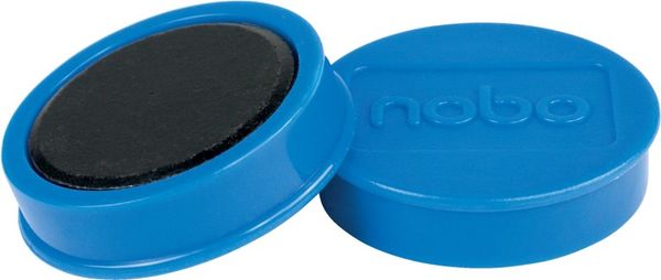 Nobo Magnetic Whiteboard Magnets 10 pack 38mm Coloured Magnets