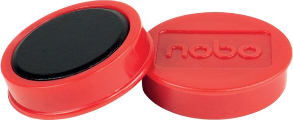Nobo Magnetic Whiteboard Magnets 10 pack 38mm Coloured Magnets