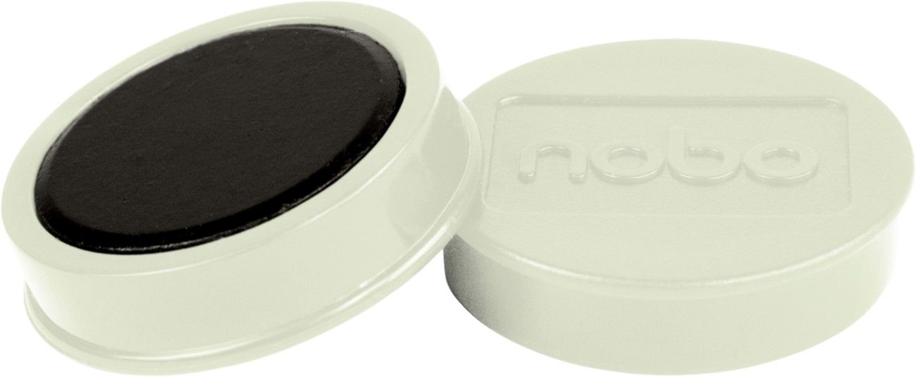 Nobo Magnetic Whiteboard Magnets 10 pack 38mm Coloured Magnets - Image 1