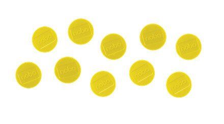 Nobo Magnetic Whiteboard Magnets 10 pack 38mm Coloured Magnets - Image 1