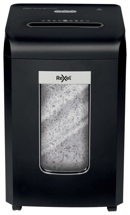 Rexel ProMax QS RSX1538 paper shredder Cross shredding 60 dB 22 cm Black - Image 1